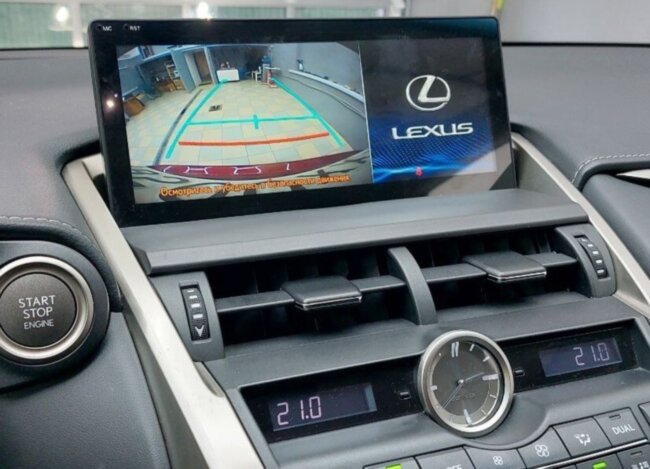 Магнитола для Lexus NX 2014-2017 (тачпад) - Радиола RDL-LEX-NX-14-17-Хай монитор 10.25", Андроид 13, 8Гб+128Гб, CarPlay, 4Джи СИМ-слот