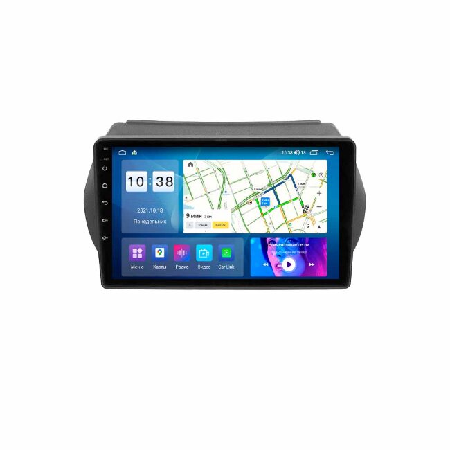 Магнитола для Citroen Nemo 2008+ / Peugeot Bipper 2008-2017 / Fiat Fiorino, Qubo 2008-2019 Parafar на Андроид 13.0 PF621LUX1UHD