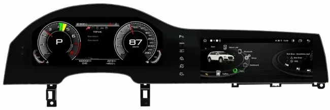 Приборная панель + магнитола для Audi Q7 2010-2015 - Kuberg SL-2218b 22.55" экраном, Android 13 [8/128 ГБ]
