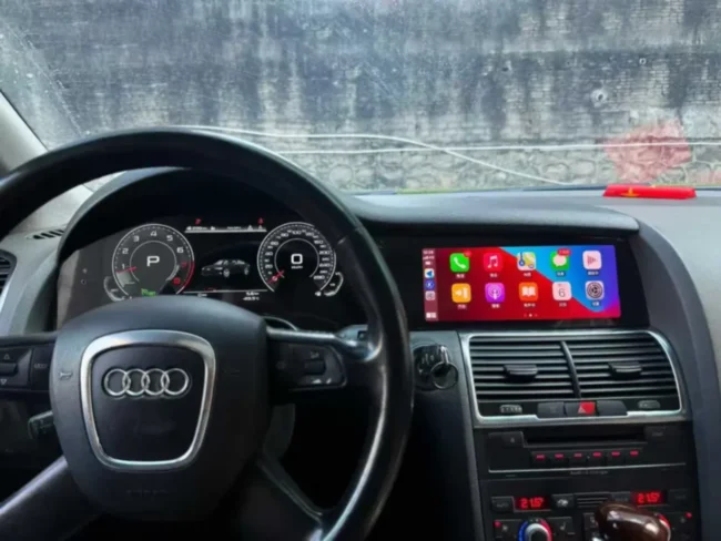 Приборная панель + магнитола для Audi Q7 2010-2015 - Kuberg SL-2218b 22.55" экраном, Android 13 [8/128 ГБ]