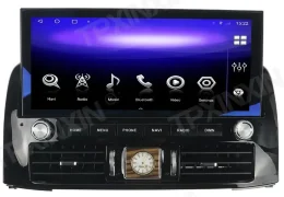 Магнитола для Lexus GX470 J120, Toyota Land Cruiser Prado 120 (климат на большом экране) - Kuberg ZH-T1214H монитор 12.3" на Android 12, Быстрая, CarPlay, 4G SIM-слот [8/128 ГБ] 