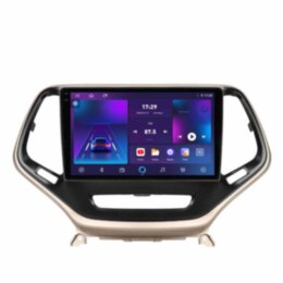 Магнитола для Jeep Cherokee 2013+ Parafar цвет шампань на Андроид 13.0 PF999T2LUX1RN2K
