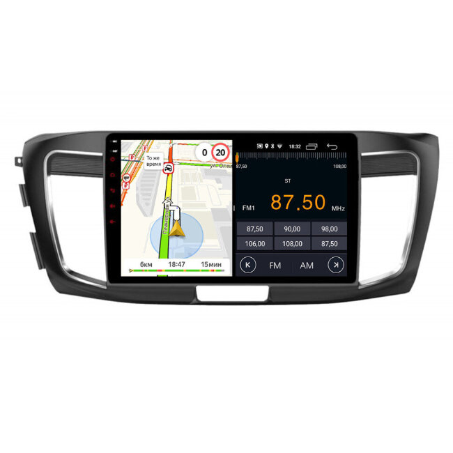 Магнитола для Honda Accord 9 2012-2019 Parafar на Андроид 15.0 PF400LUX3RGI