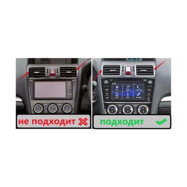 Магнитола для Subaru Levorg 2014-2017 черная Parafar на Андроид 14.0 PF529T2MRG
