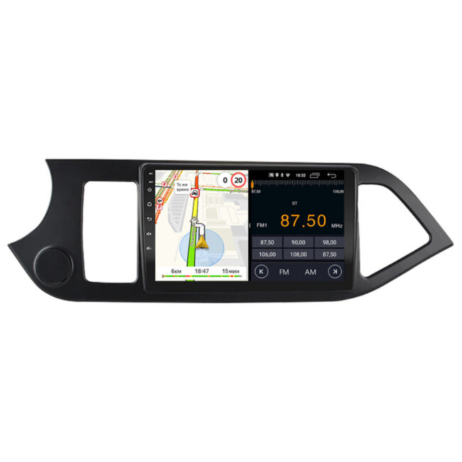 Магнитола для KIA Picanto 2 2011-2017 Parafar на Андроид 13.0 PF411LUX1RN2K