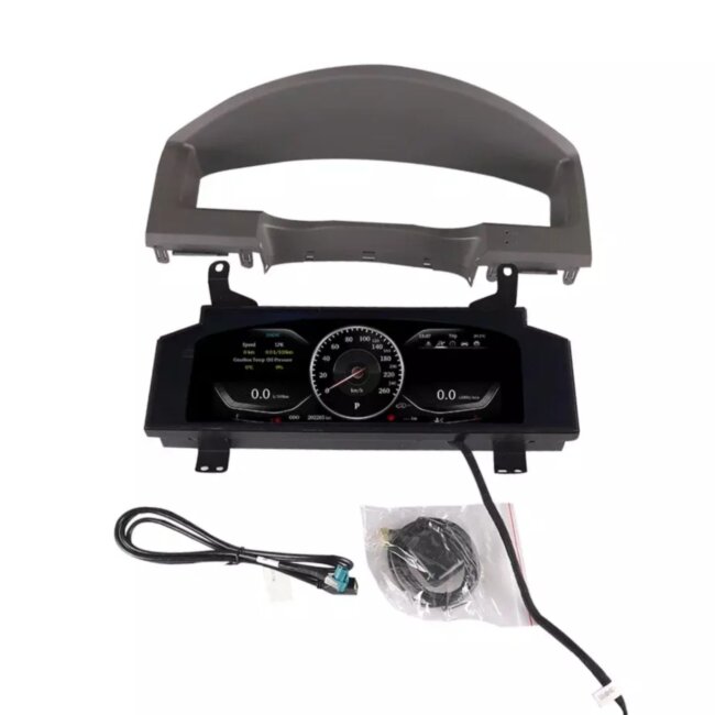 Электронная панель приборов Toyota Land Cruiser 200 2008-2015 - КарМедиа NH-LCD-T01 с сенсорным LCD / ЖК 12.3" экраном QLED