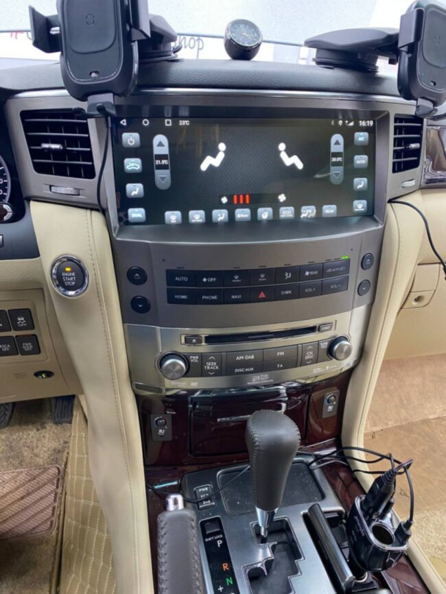 Монитор Android 12,3" для Lexus LX 2008-2015 RDL-LEX-LX08