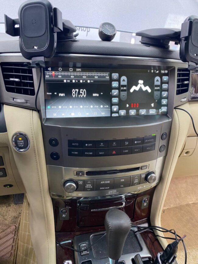 Монитор Android 12,3" для Lexus LX 2008-2015 RDL-LEX-LX08