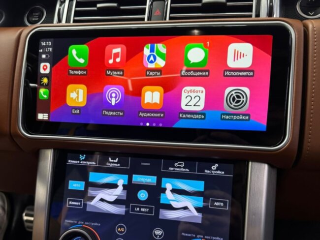 Монитор Android моторизированный 12,3" для Land Rover Range Rover Sport 2 2013-2016 (BOSCH) RDL-6717