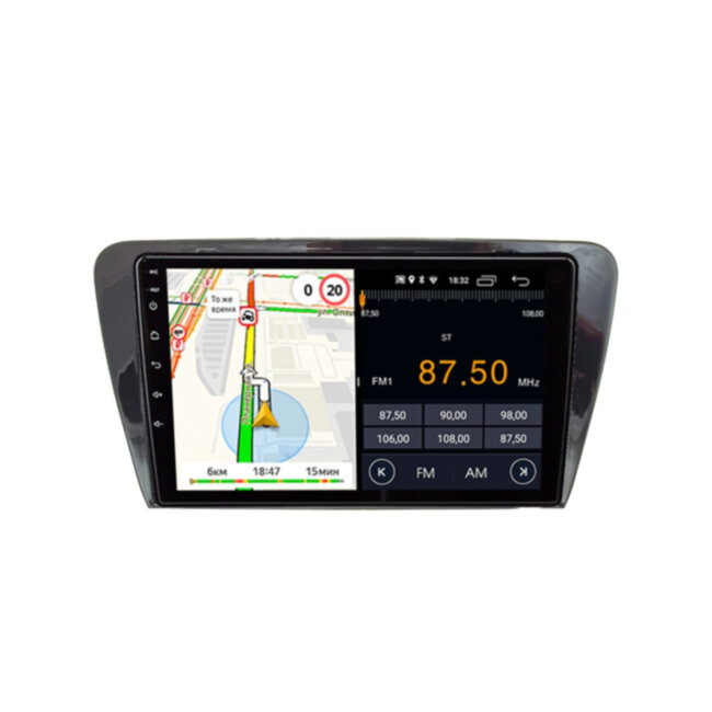 Магнитола для Skoda Rapid 1, 1 рест 2012-2020 глянцевая Parafar на Андроид 13.0 PF943T2MHD
