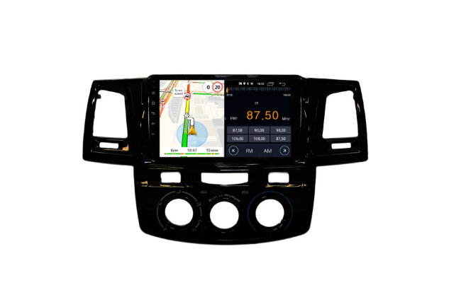 Магнитола для Toyota Hilux 2008-2015/Fortuner 2011-2015 Parafar на Андроид 13.0 PF062UHD-AC