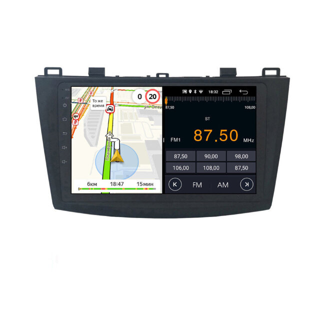Магнитола для Mazda 3 2009-2012 Parafar на Андроид 12.0 PF034NFX2K360 Магнитола для Mazda 3 2009-2012 Parafar на Андроид 12.0 PF034NFX2K360
