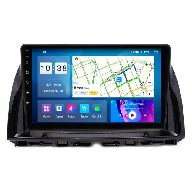 Магнитола для Mazda CX-5 2012-2016 с IPS матрицей Parafar на Андроид 13.0 PF984-10UHD