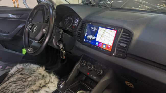 Магнитола для Skoda Kodiaq 2017+, Karoq 2020+ Parafar на Андроид 15.0 PF953LUX1RGI