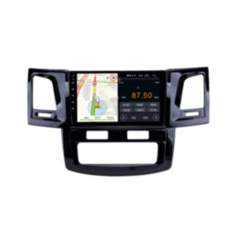 Магнитола для Toyota Hilux 2008-2015/Fortuner 2011-2015 Parafar (cо встроенным модулем для подключения камер 360) на Андроид 13.0 PF062U2K360