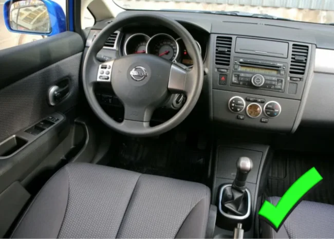 Магнитола для Nissan Tiida 2004-2013 Parafar (cо встроенным модулем для подключения камер 360) на Андроид 13.0 PF393T211u2kAIR360