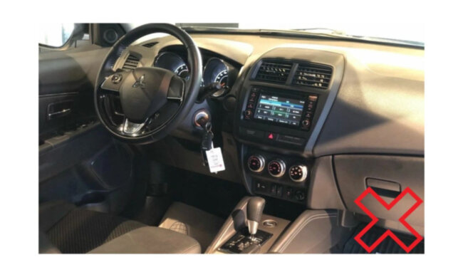 Магнитола для Mitsubishi ASX 2021+ Parafar на Андроид 13.0 PF027UHD