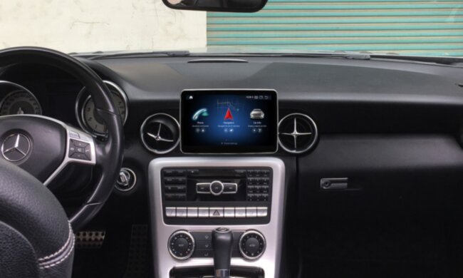 Монитор Android 8,4" для Mercedes-Benz SL / SLK-Класс 2011-2015 NTG 4.5 / 4.7 RDL-7703