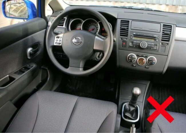 Магнитола для Nissan Tiida 2004-2013 Parafar на Андроид 12.0 PF393T1LUX1RGx