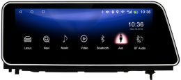 Монитор 12.3" для Lexus RX 2015-2019 шайба - КарМедиа BNR-16RXQ Андроид 13, 8Гб-128Гб, встроенный -SIM