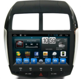 Магнитола для Mitsubishi ASX, Peugeot 4008, Citroen C4 Aircross 2010-2016 - КарМедиа KR-1046-S10 Андроид 13, ТОП Процессор, 4ГБ-64ГБ, СИМ-слот