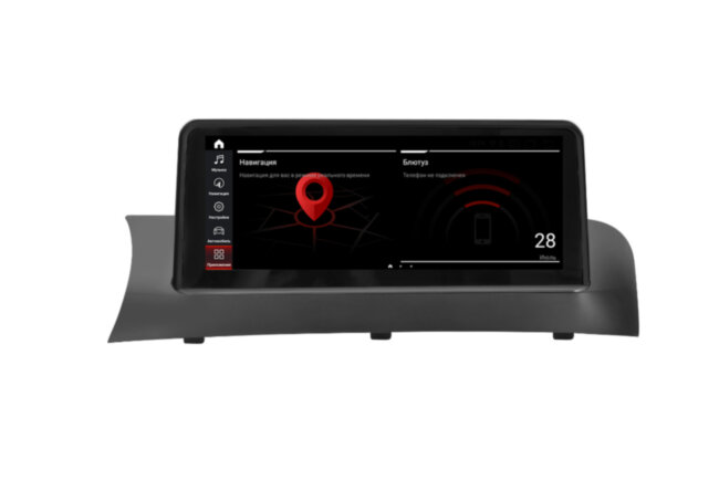 Магнитола для BMW X3 / X4 серия кузов F25 / F26 2014-2016 NBT с IPS матрицей 10.25" Parafar на Андроид 13.0 PF5263a138 / 128